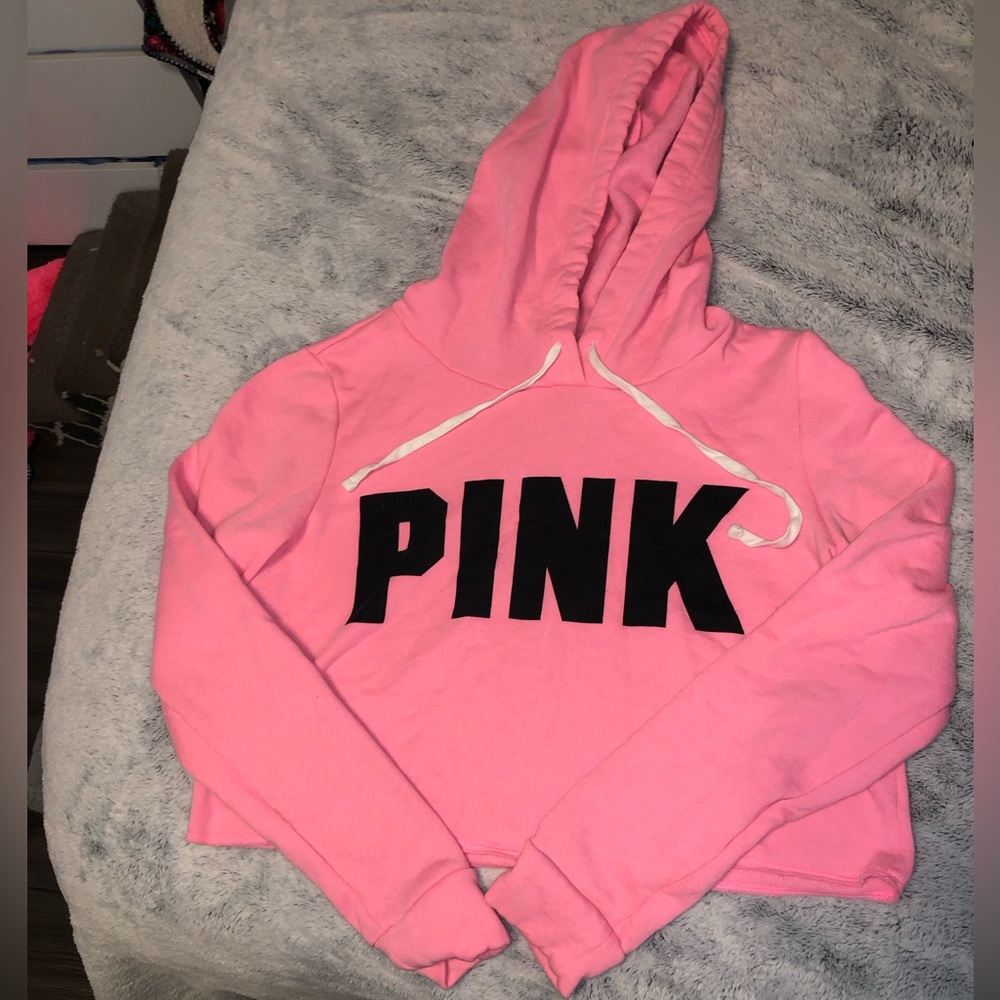 Cropped PINK Hoodie